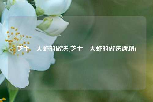 芝士焗大虾的做法(芝士焗大虾的做法烤箱)